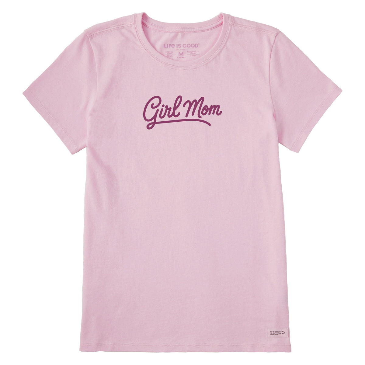 Women's Girl Mom Script Short Sleeve Crusher Tee product image 1