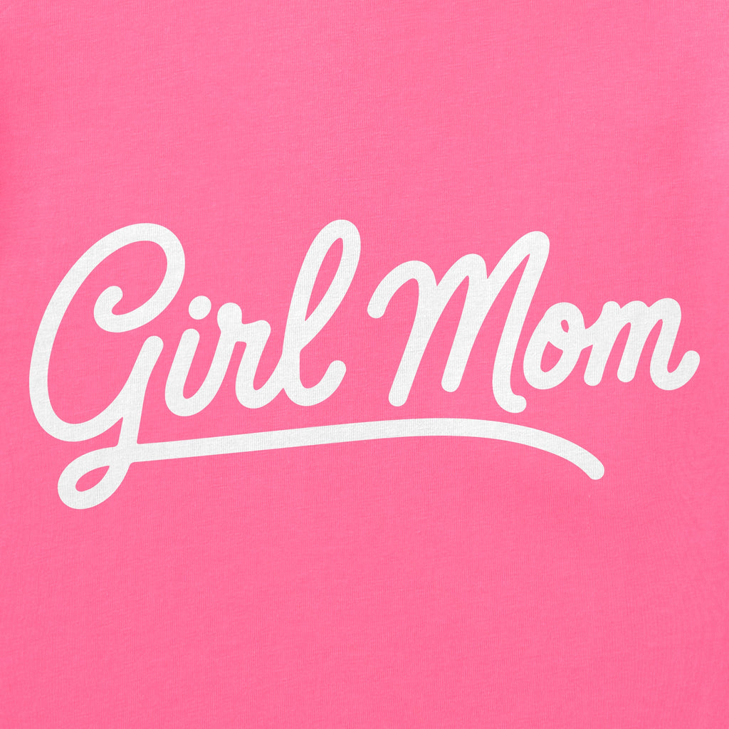 Women's Girl Mom Script Short Sleeve Crusher Boxy Tee product image 2