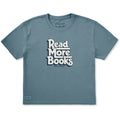 Women's Read Even More Books Short Sleeve Crusher Boxy Tee product image 1