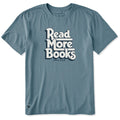 Men's Read Even More Books Short Sleeve Crusher Tee product image 1