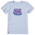 Women's Hell Yeah Script Short Sleeve Crusher Tee product image 1