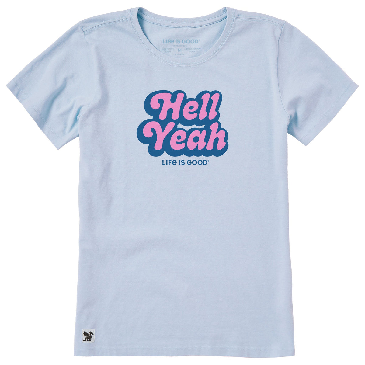 Women's Hell Yeah Script Short Sleeve Crusher Tee product image 1