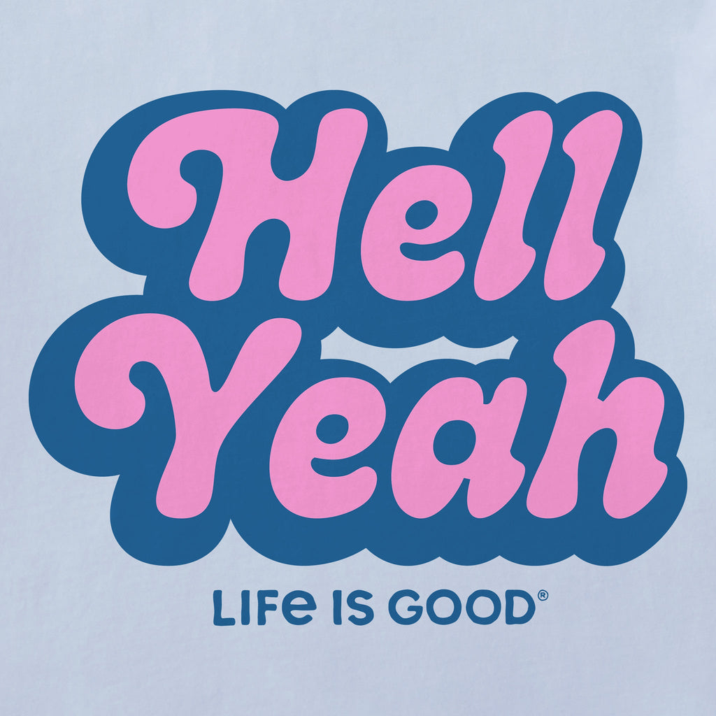Women's Hell Yeah Script Short Sleeve Crusher Tee product image 2