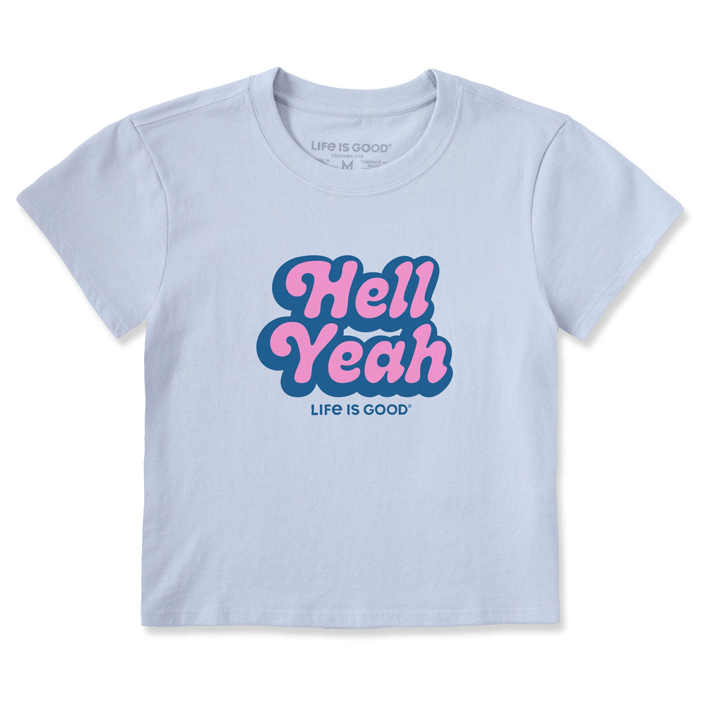 Women's Hell Yeah Script Crusher-LITE Shrunken Tee product image 1