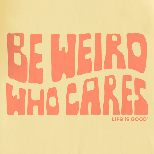 Kids Be Weird Who Cares Stack Short Sleeve Crusher Tee product image 2