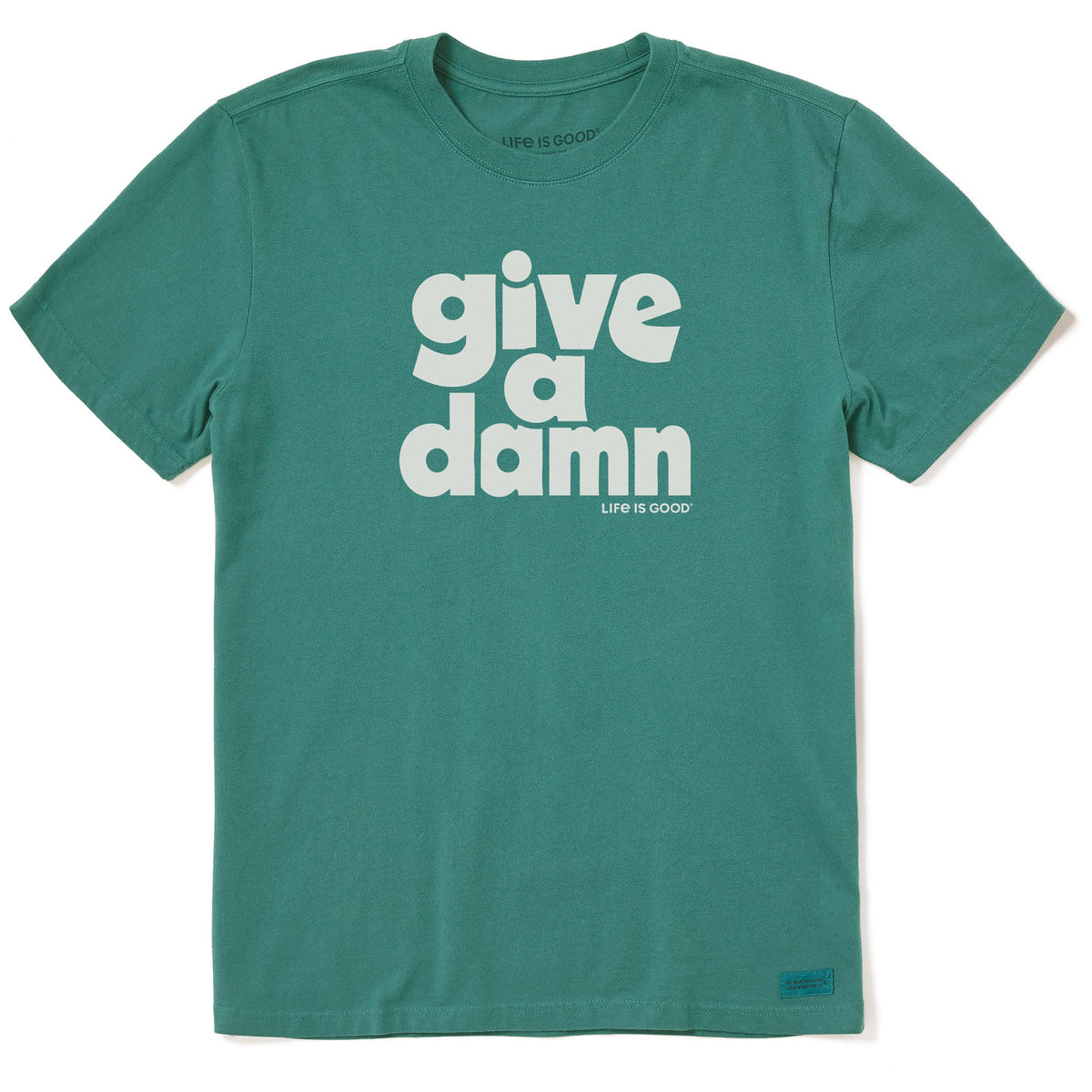 Men's Give a Damn Stack Short Sleeve Crusher Tee product image 1