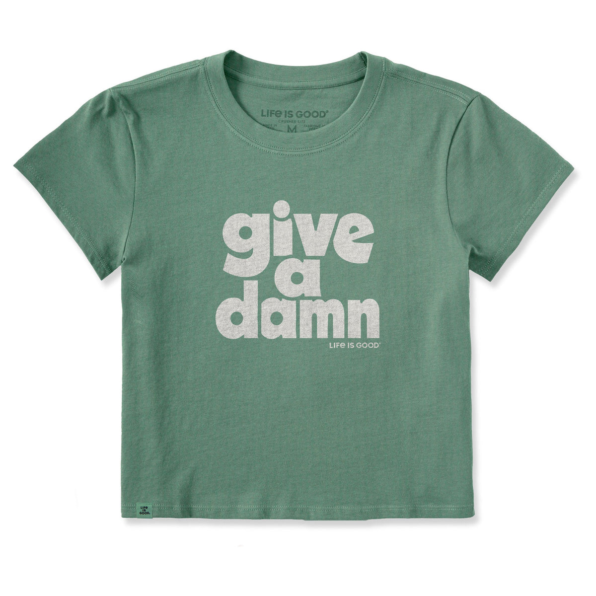Women's Give a Damn Stack Crusher-LITE Shrunken Tee product image 1