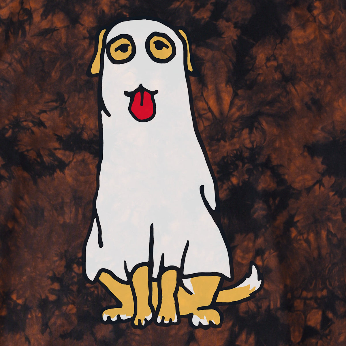 Kids Ghost Pup Short Sleeve Crusher Tie-Dye Tee product image 2