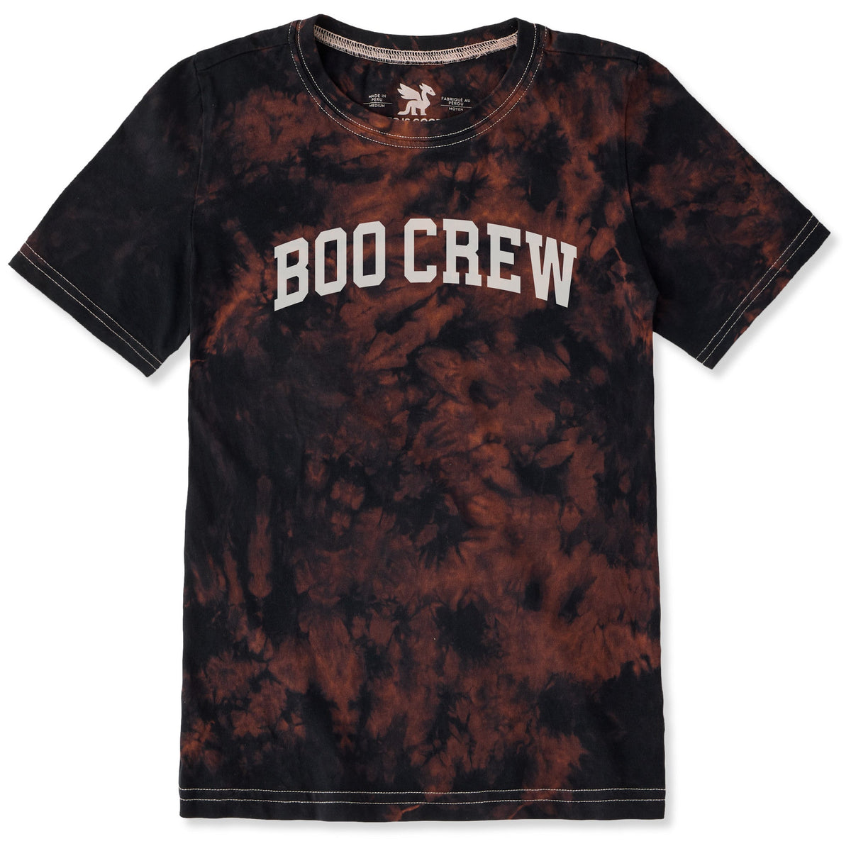 Kids Boo Crew Arch Short Sleeve Crusher Tie-Dye Tee product image 1