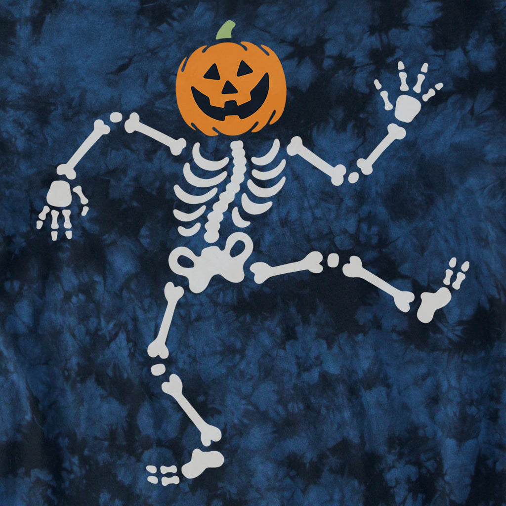 Women's Dancing Pumpkin Skeleton Mini Short Sleeve Crusher product image 2