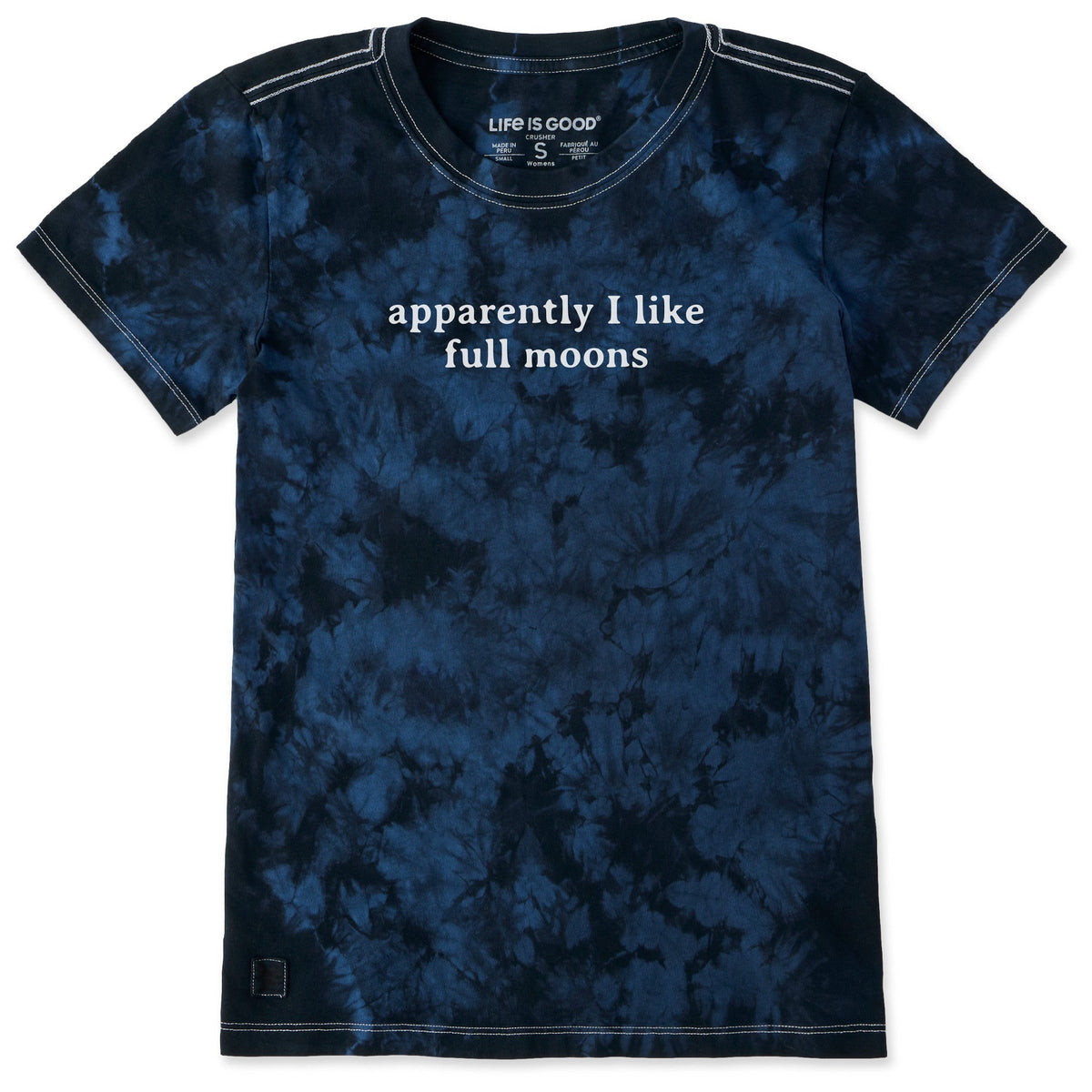 Women's Apparently I Like Full Moons Short Sleeve Crusher product image 1