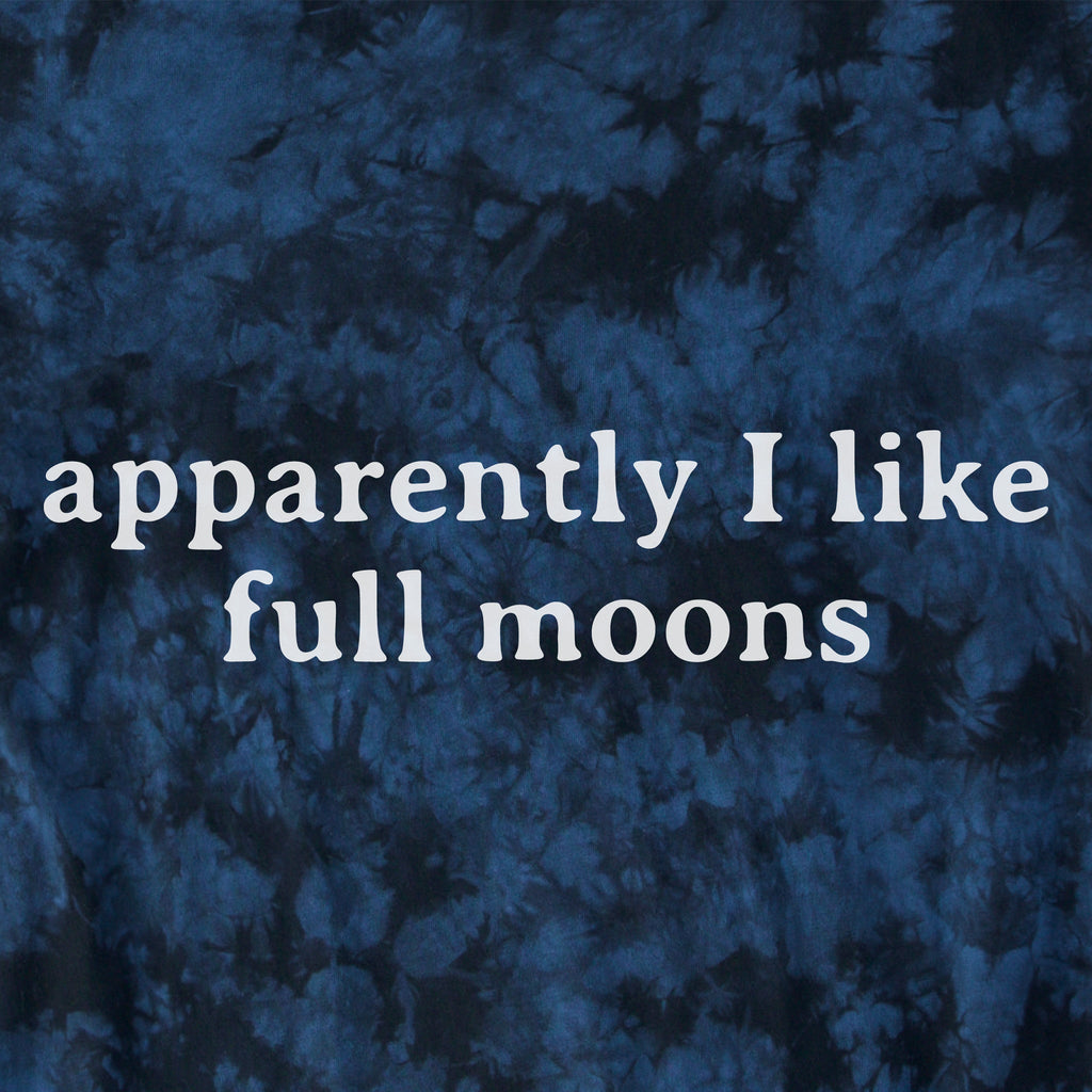 Women's Apparently I Like Full Moons Short Sleeve Crusher product image 2
