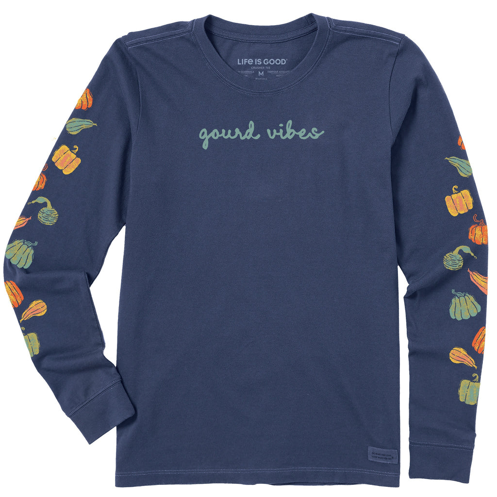 Women's Gourd Vibes Squash Long Sleeve Crusher Tee product image 1