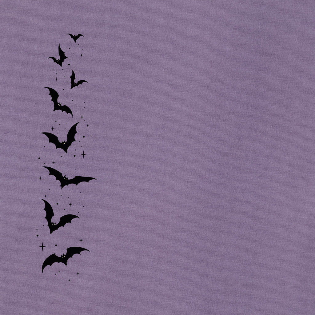 Women's Spooky Night Bats Long Sleeve Crusher Tee product image 2