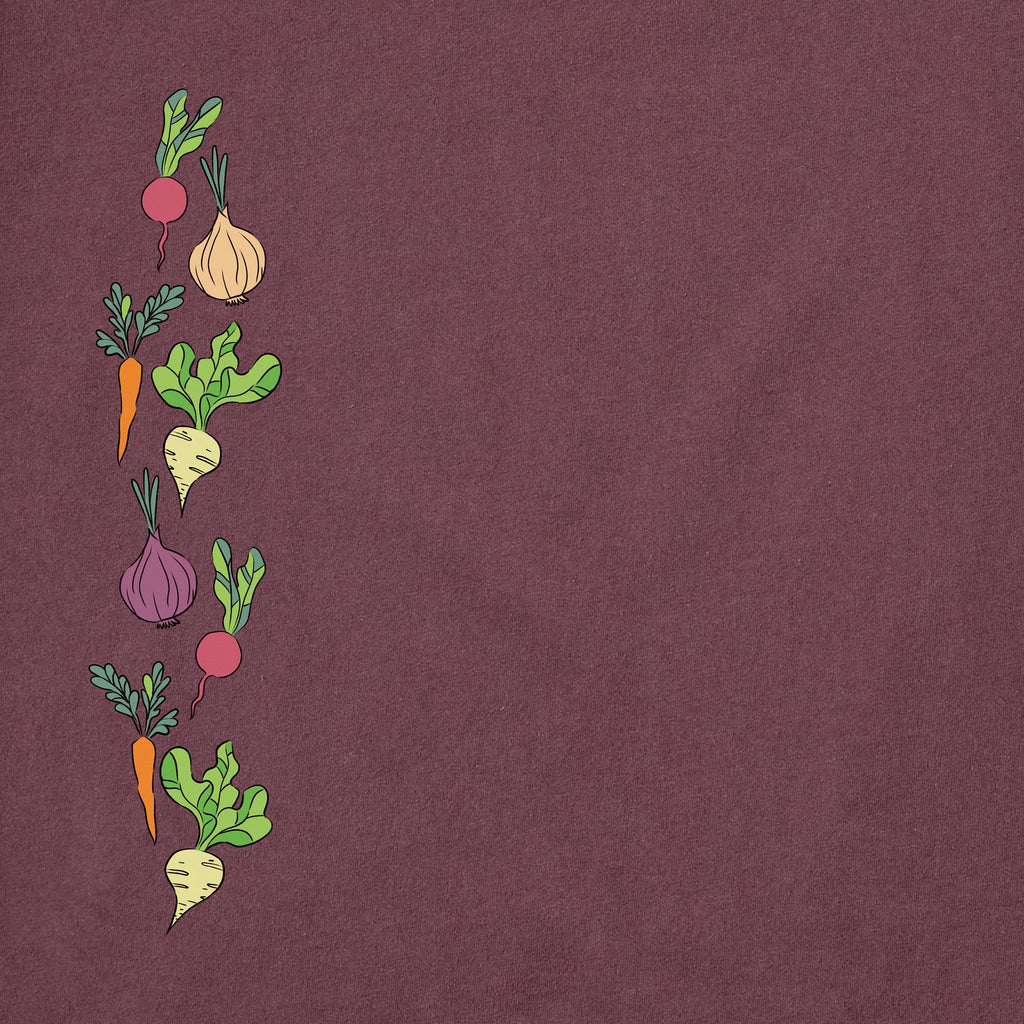 Women's Crop Top Veggie Long Sleeve Crusher Tee product image 2