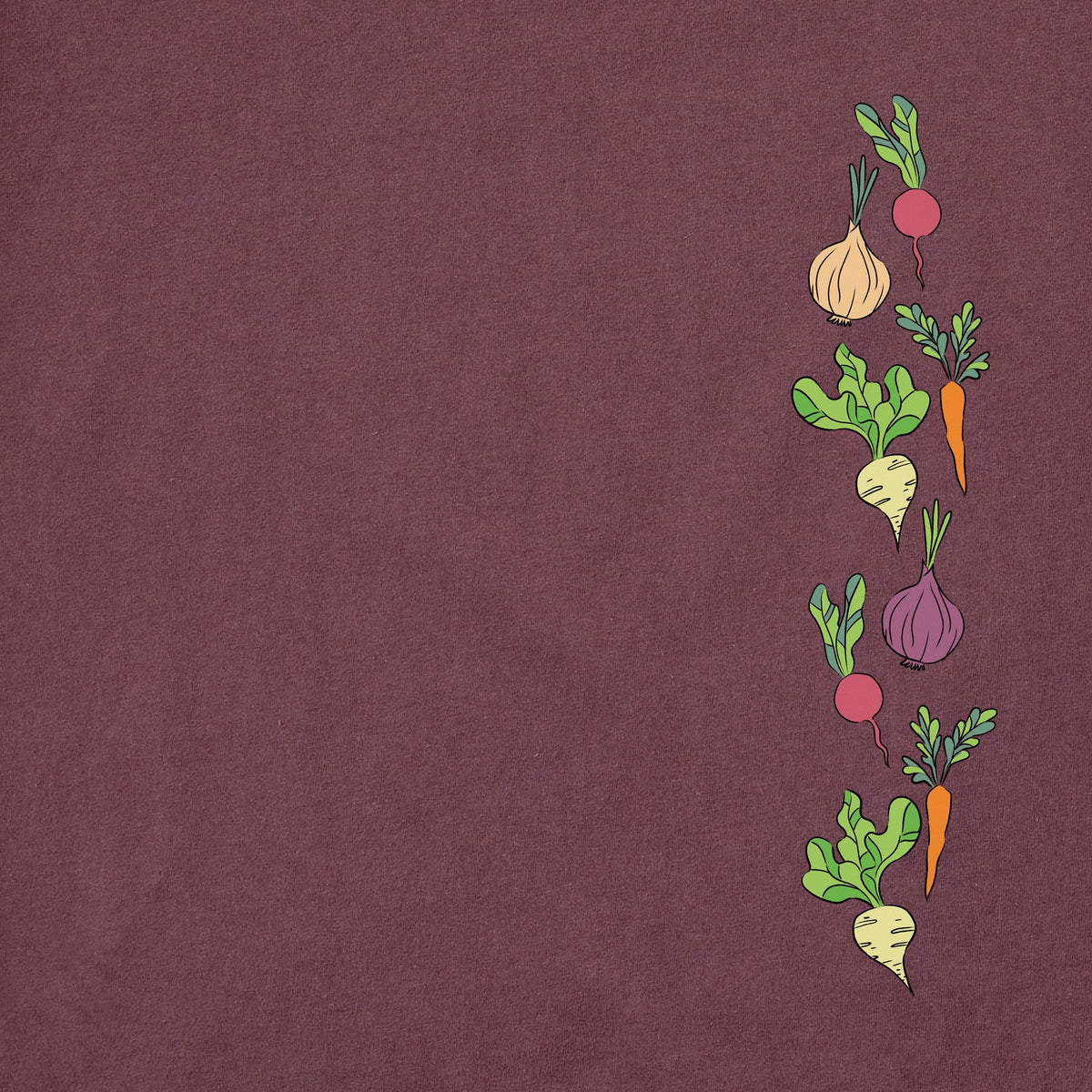 Women's Crop Top Veggie Long Sleeve Crusher Tee product image 3
