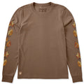 Women's Doodle Fall Leaves Long Sleeve Crusher Tee product image 1