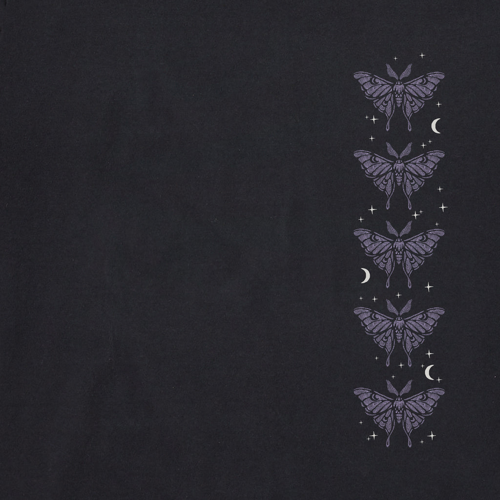 Women's Follow Your Light Luna Moth Long Sleeve Crusher Tee product image 4