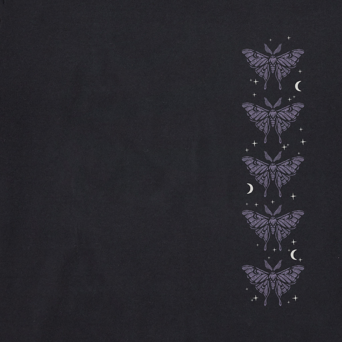 Women's Follow Your Light Luna Moth Long Sleeve Crusher Tee product image 4