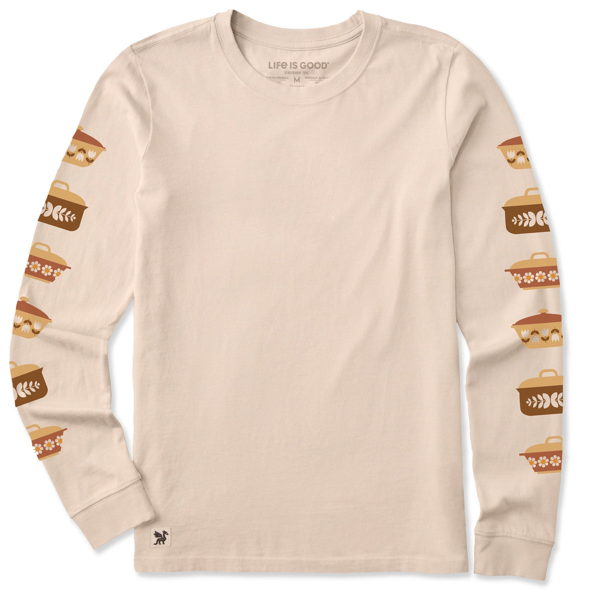 Women's Retro Casserole Dishes Long Sleeve Crusher Tee product image 1