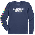 Women's Casserole Season Dishes Long Sleeve Crusher Tee product image 1