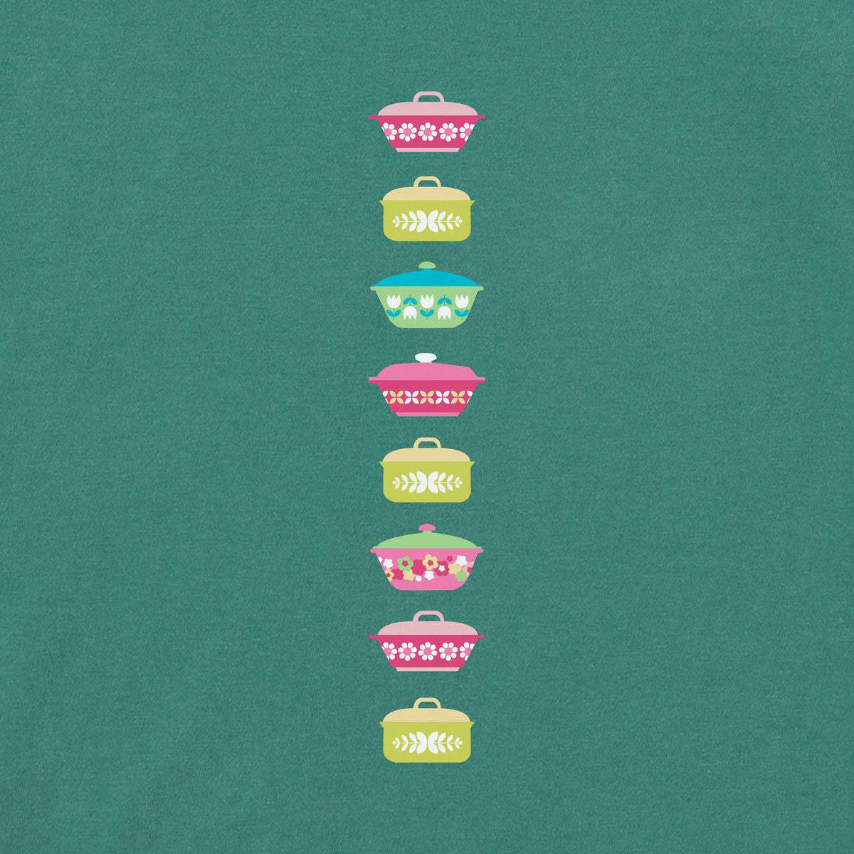 Women's Casserole Season Dishes Long Sleeve Crusher Boxy Tee product image 2