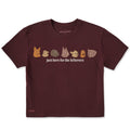 Women's Just Here For The Leftovers Short Sleeve Crusher product image 1
