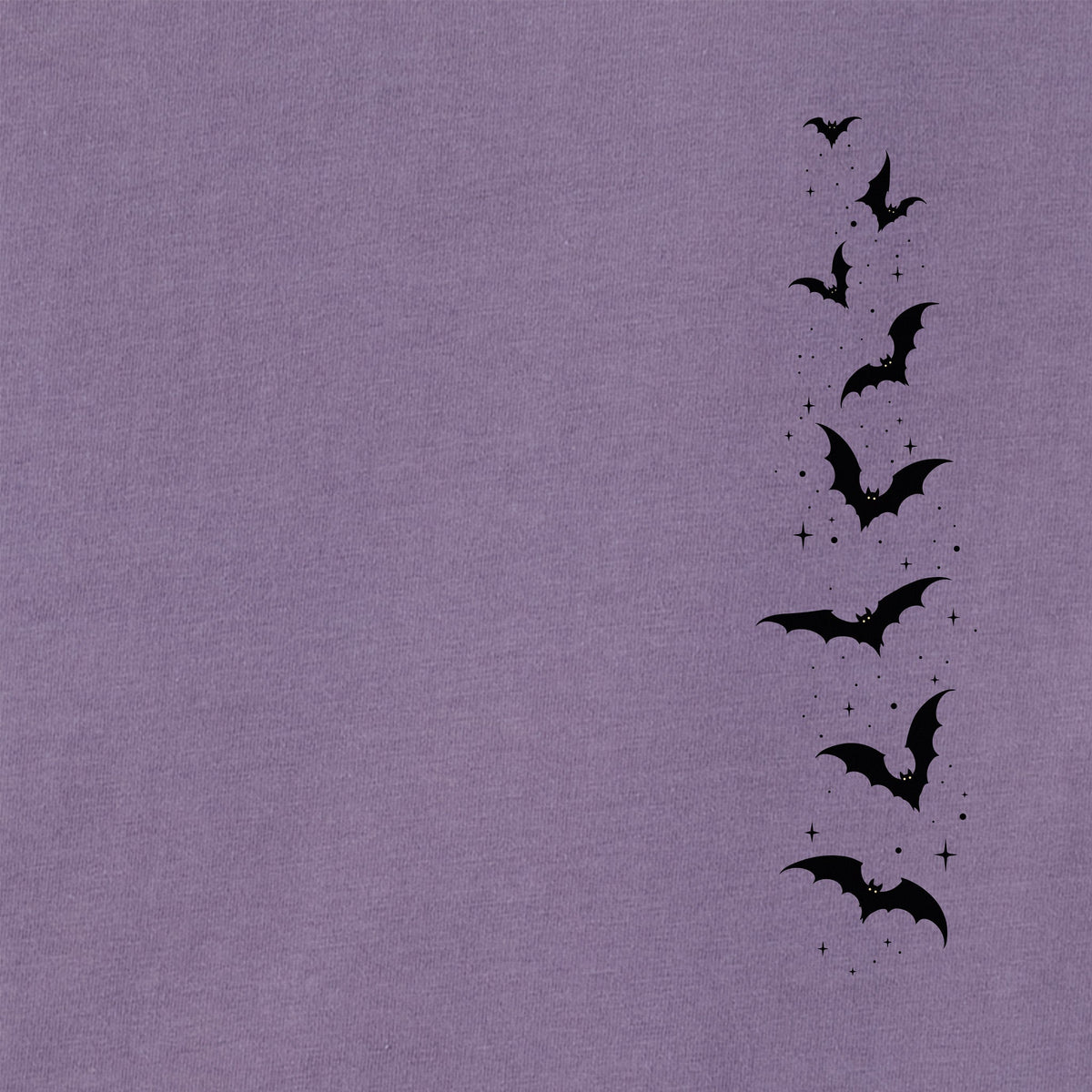 Women's Spooky Night Bats Long Sleeve Crusher Boxy Tee product image 3