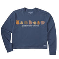 Women's Just Here For The Leftovers Long Sleeve Crusher product image 1