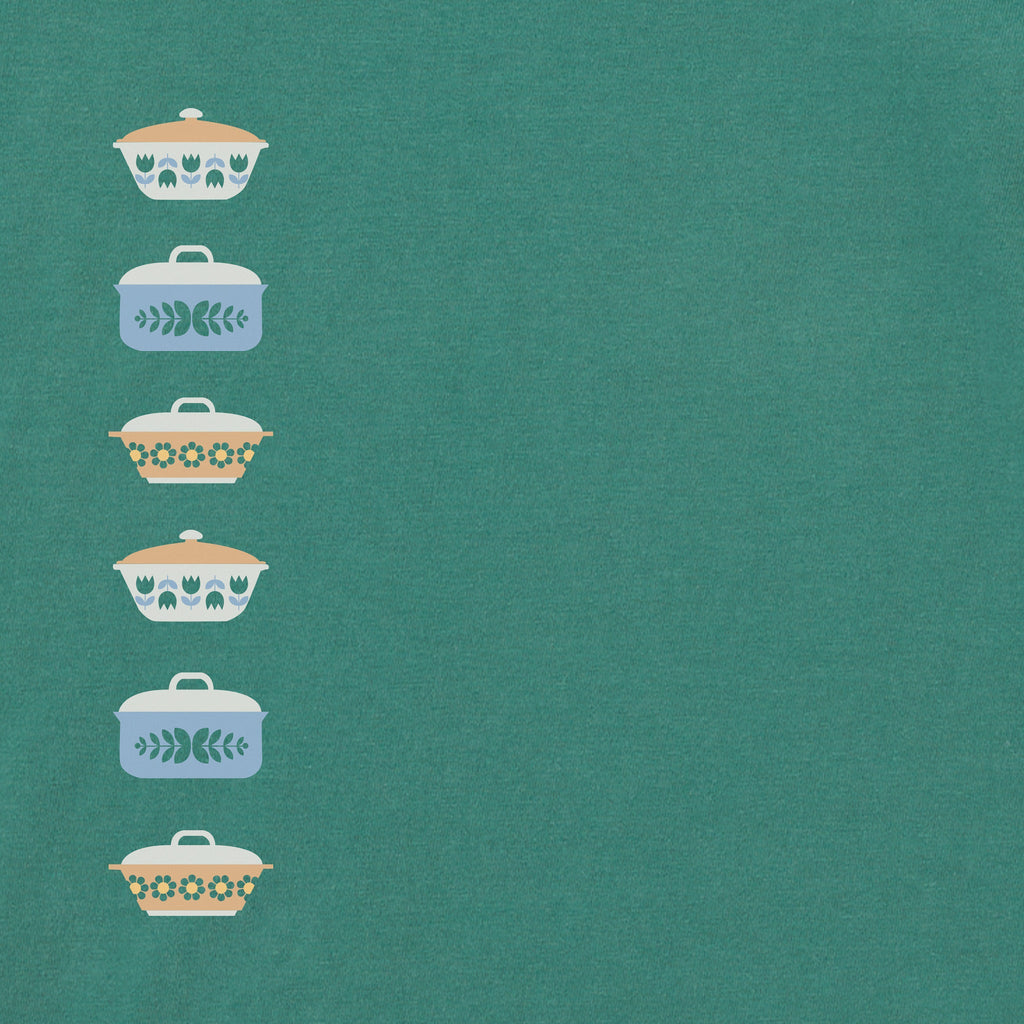 Women's Retro Casserole Dishes Long Sleeve Crusher Boxy Tee product image 2