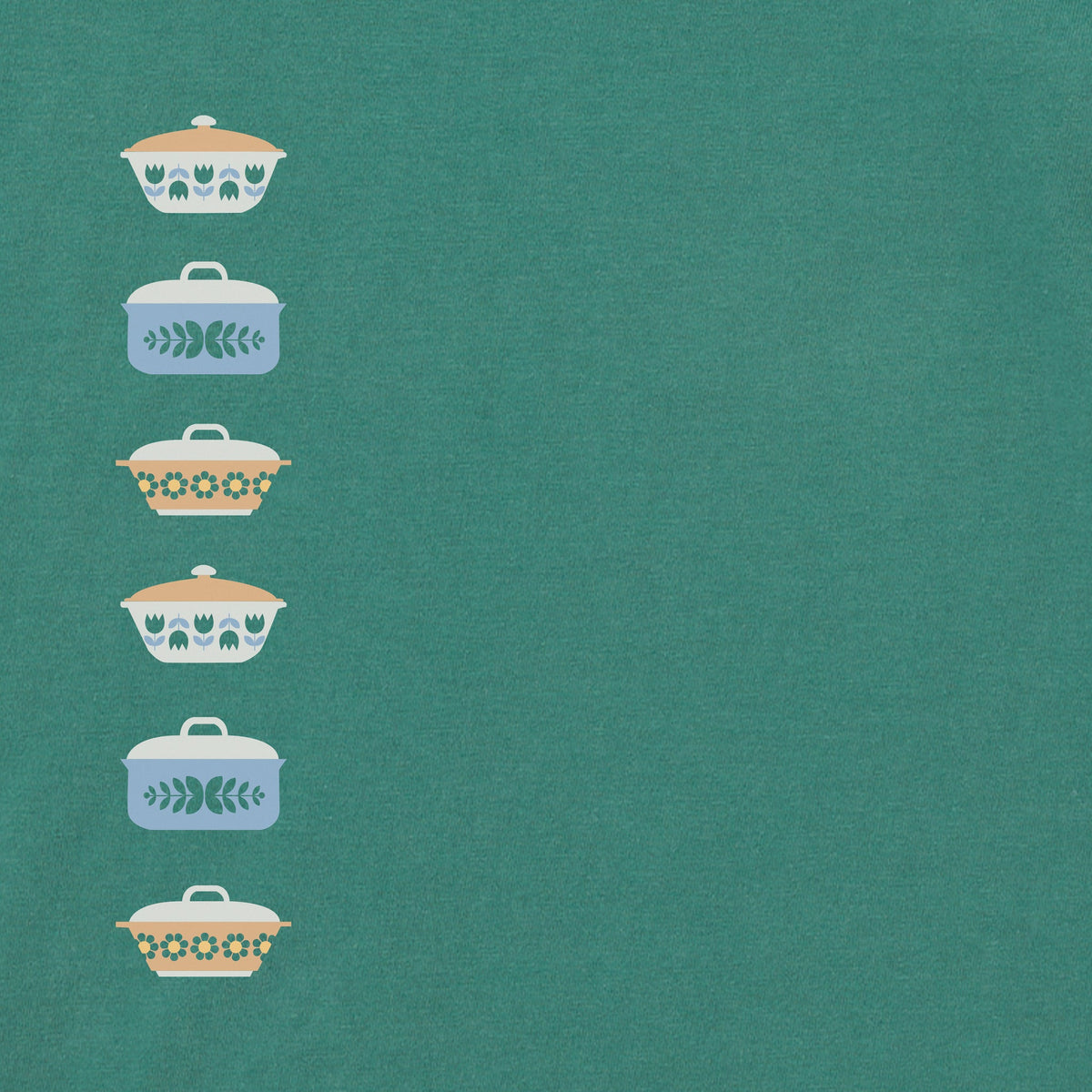 Women's Retro Casserole Dishes Long Sleeve Crusher Boxy Tee product image 2