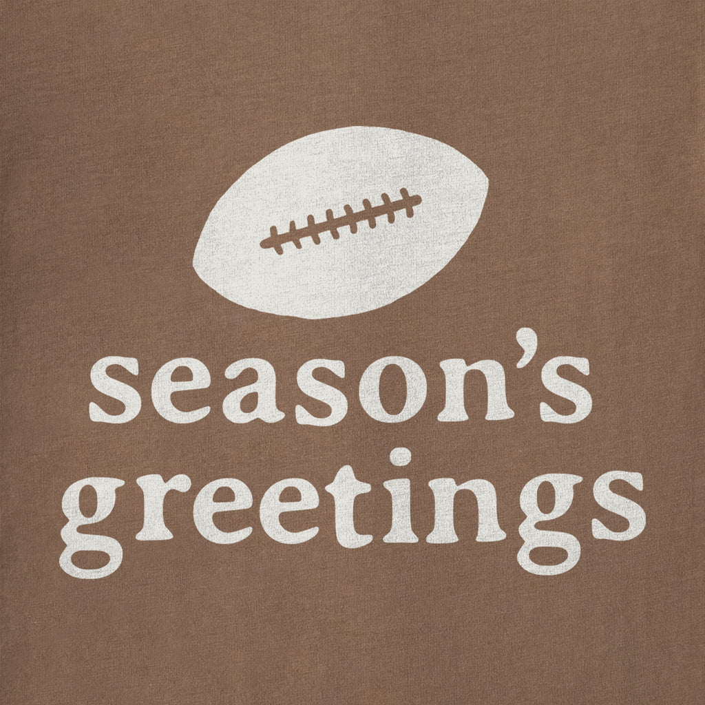 Women's Football Season's Greetings Short Sleeve Crusher product image 2