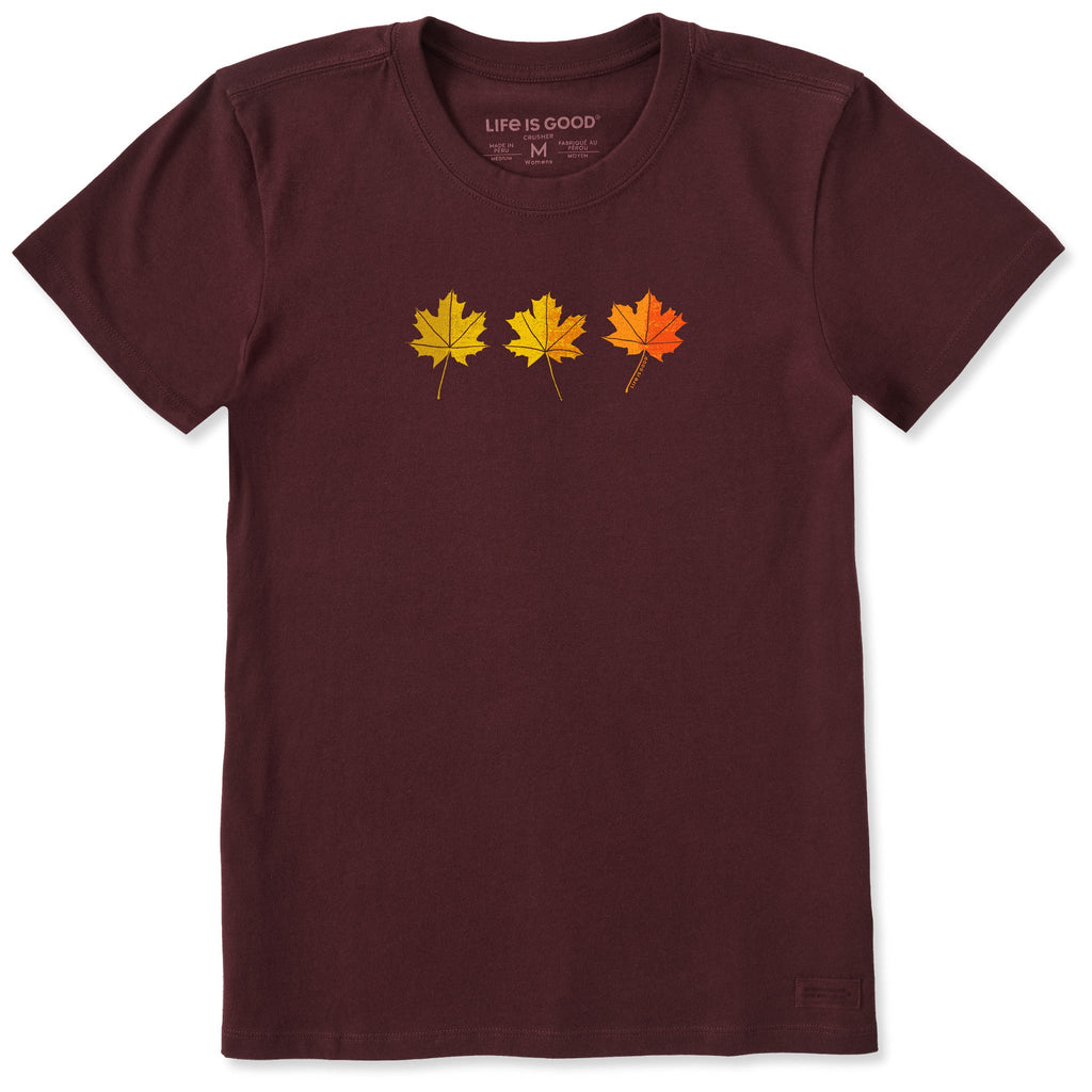 Women's Fall Leaf Group Short Sleeve Crusher Tee product image 1