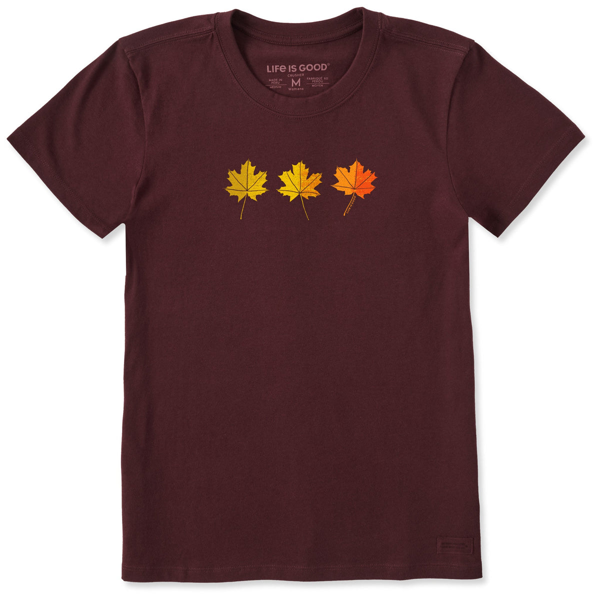 Women's Fall Leaf Group Short Sleeve Crusher Tee product image 1