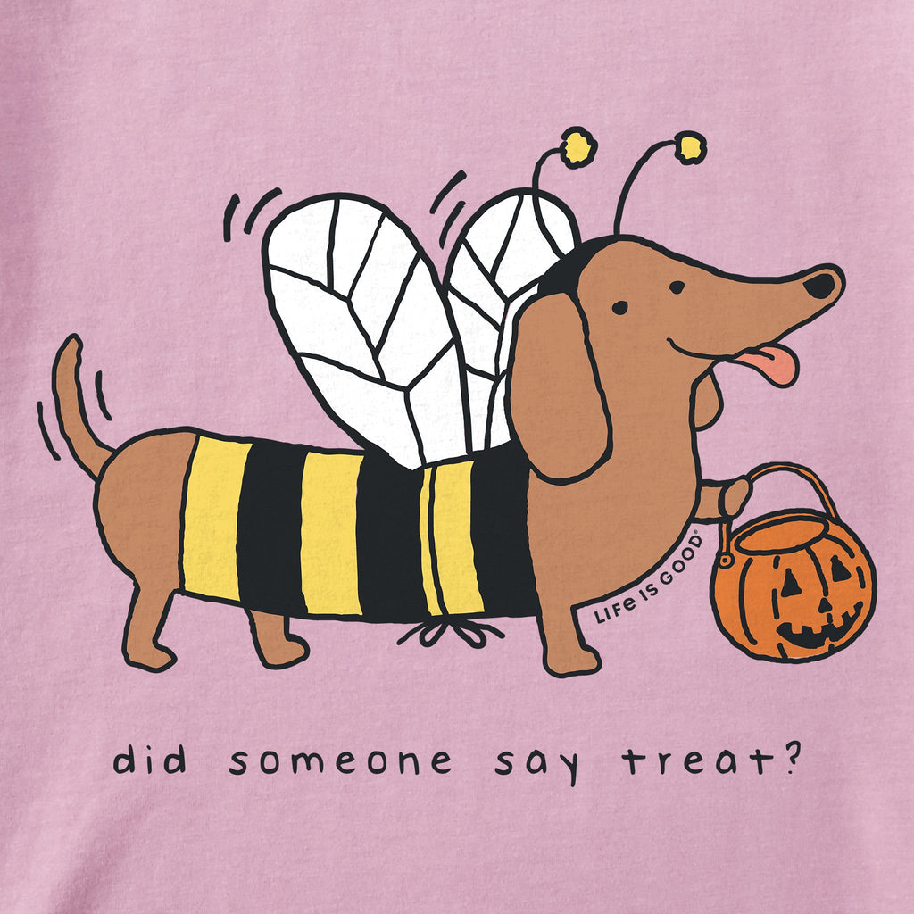Kids Did Someone Say Treat Bee Dachshund Short Sleeve product image 2