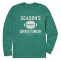 Kids Season's Greetings Football Long Sleeve Crusher Tee product image 1