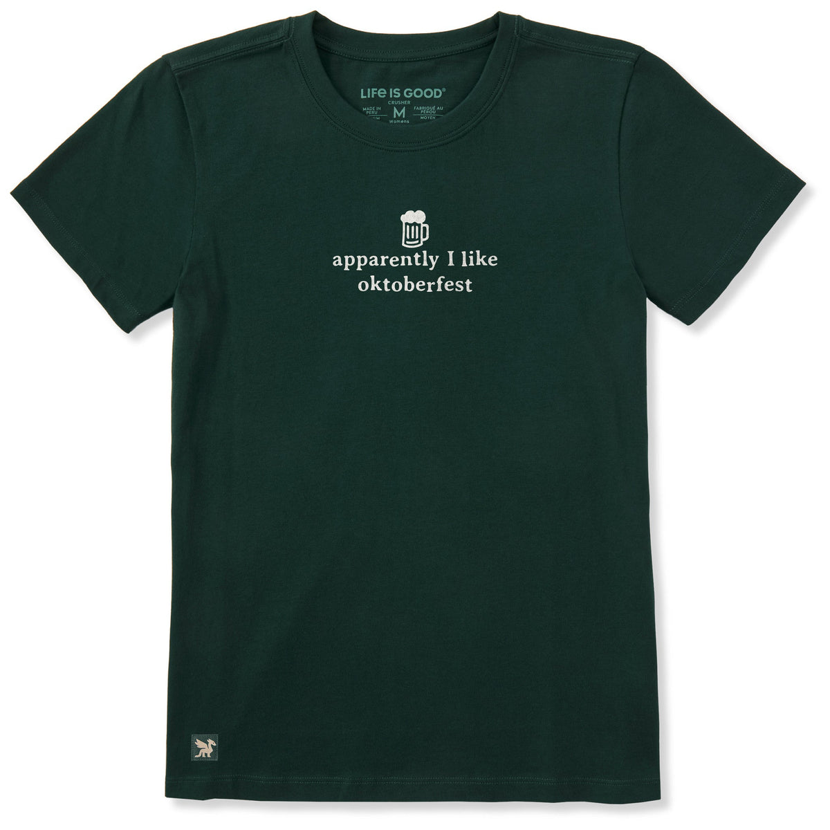 Women's Apparently I Like Oktoberfest Short Sleeve Crusher Tee