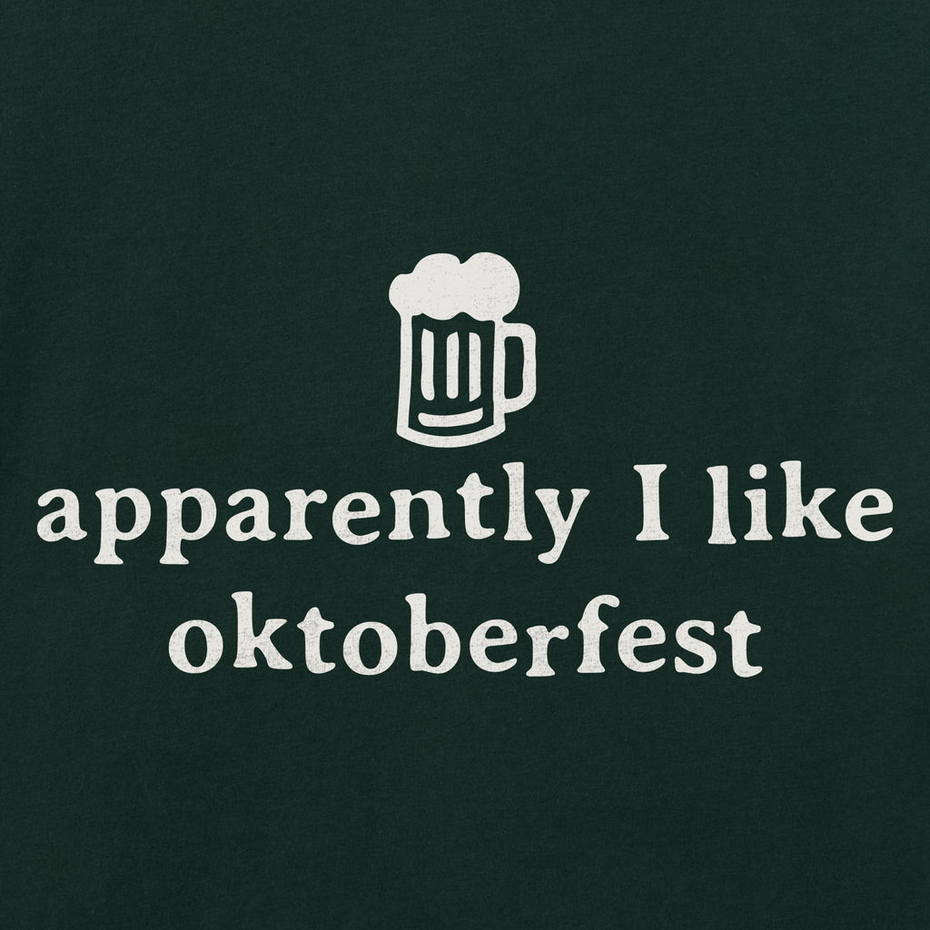 Women's Apparently I Like Oktoberfest Short Sleeve Crusher Boxy Tee