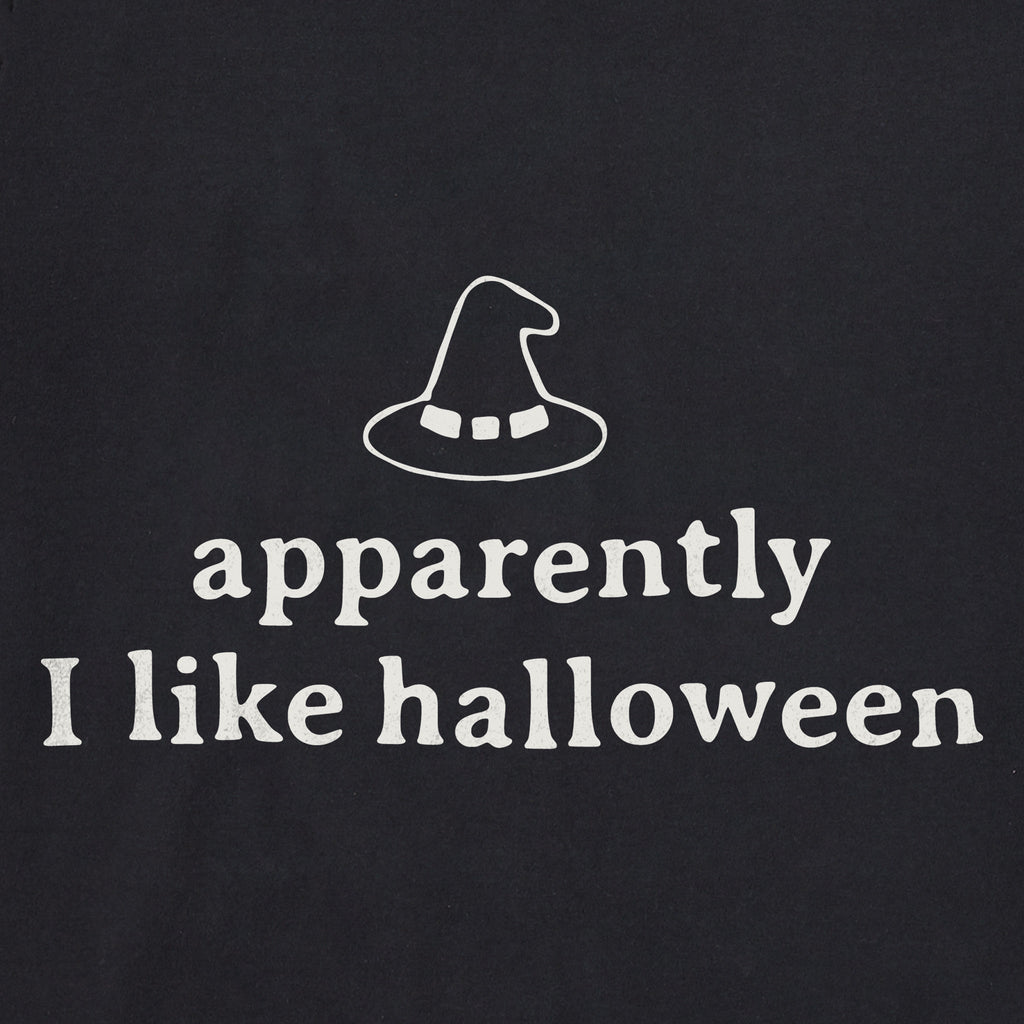Women's Apparently I Like Halloween Short Sleeve Tee