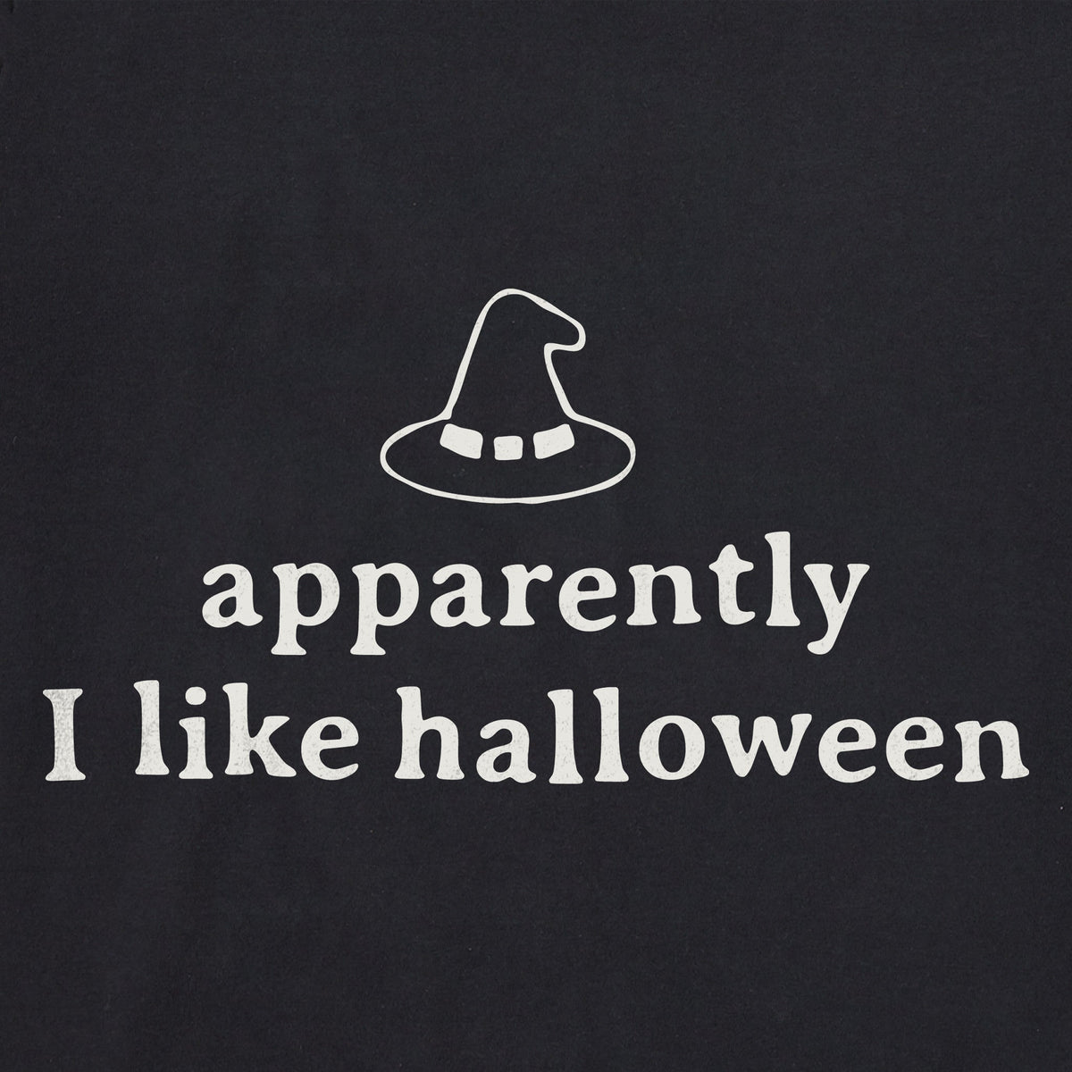 Men's Apparently I Like Halloween Short Sleeve Crusher Tee