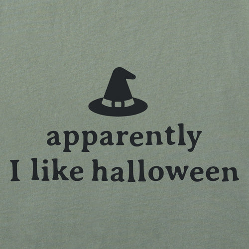 Kids Apparently I Like Halloween Short Sleeve Crusher Tee