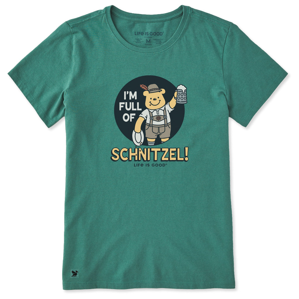 Women's I'm Full of Shnitzel Short Sleeve Crusher Tee product image 1