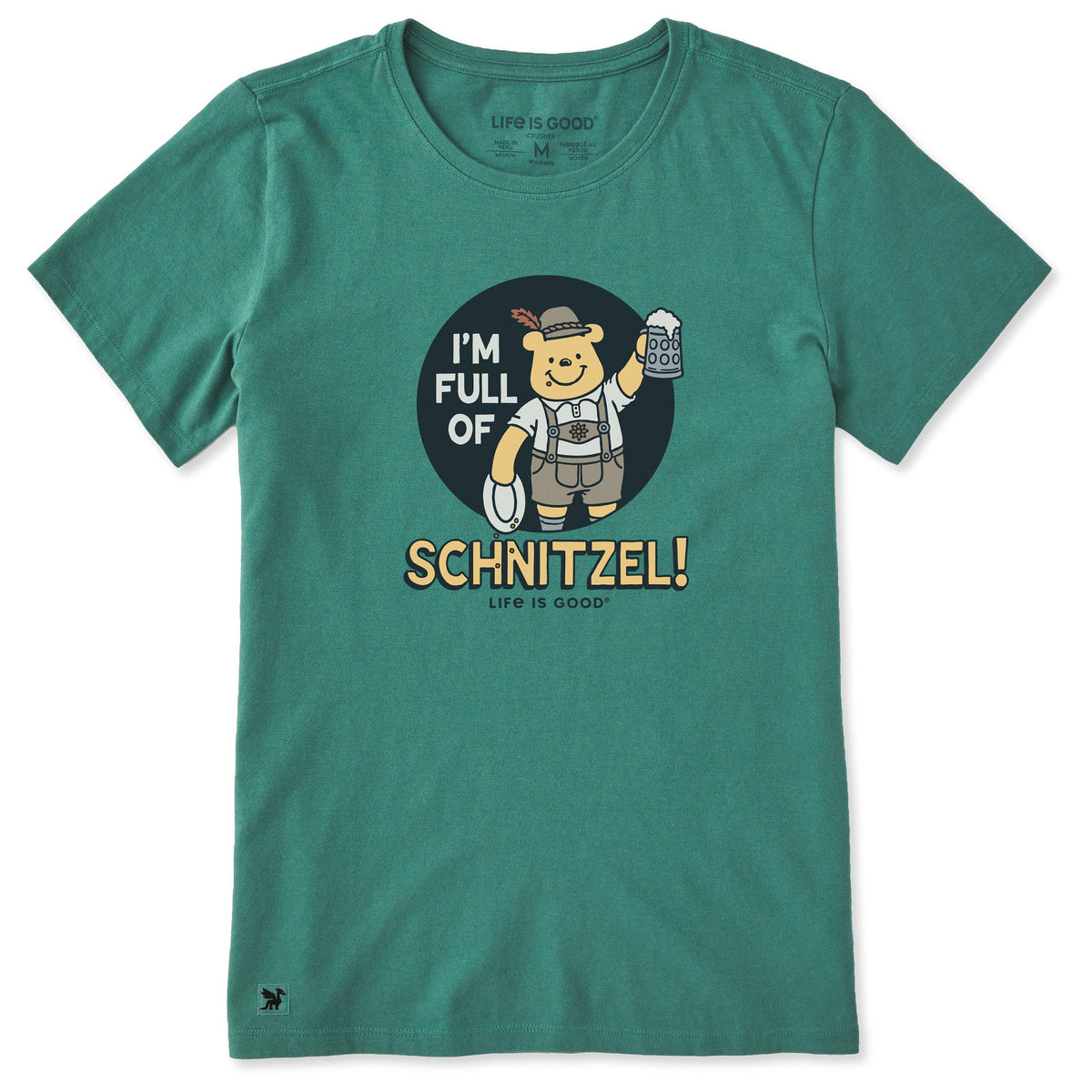 Women's I'm Full of Shnitzel Short Sleeve Crusher Tee product image 1