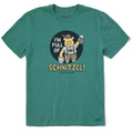 Men's I'm Full of Shnitzel Short Sleeve Crusher Tee product image 1