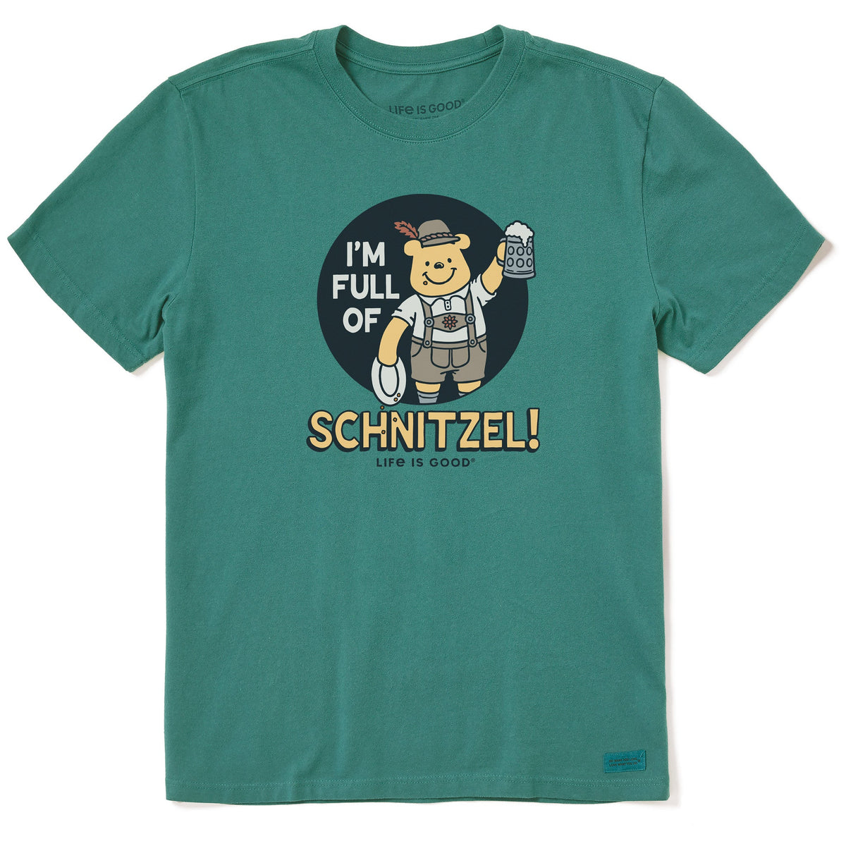 Men's I'm Full of Shnitzel Short Sleeve Crusher Tee product image 1