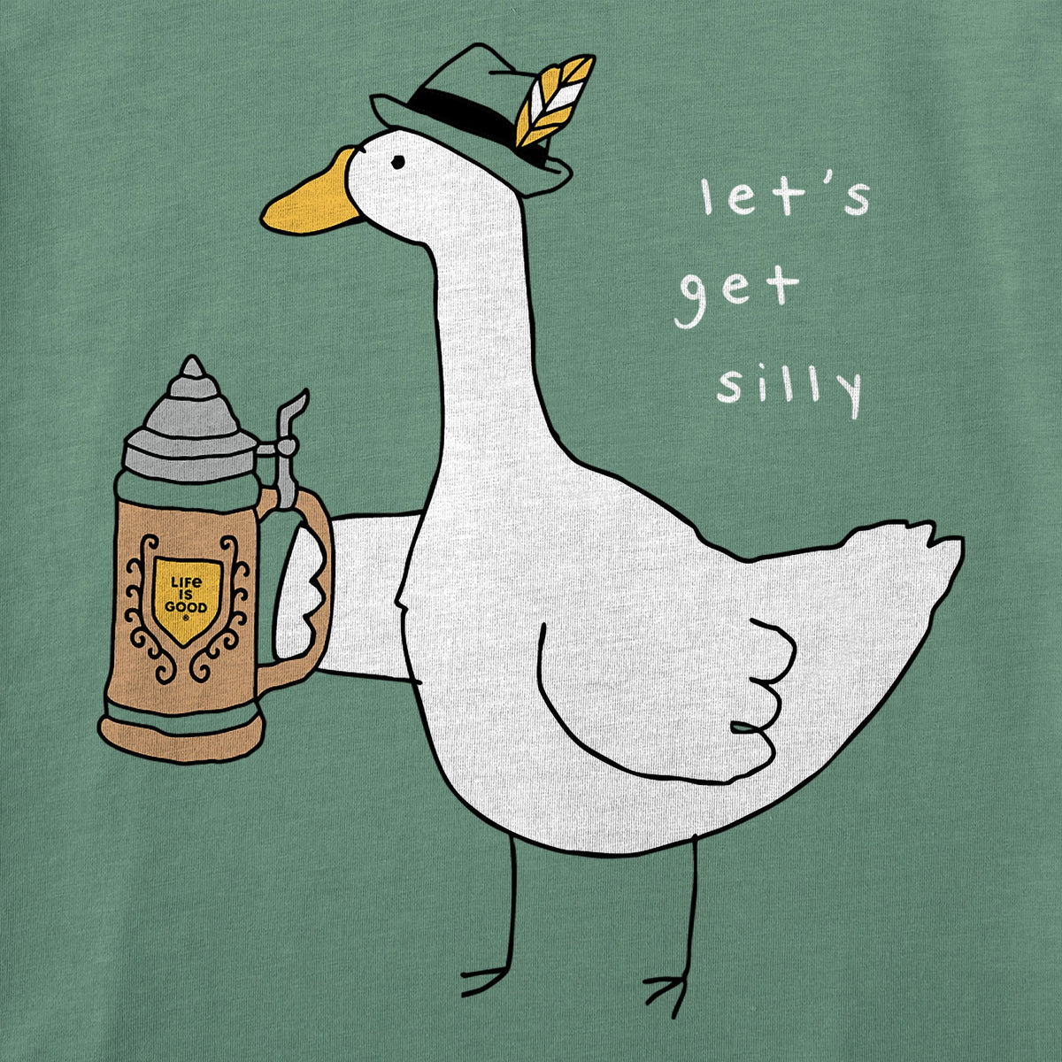 Women's Let's Get Silly Oktoberfest Crusher-LITE Shrunken Tee