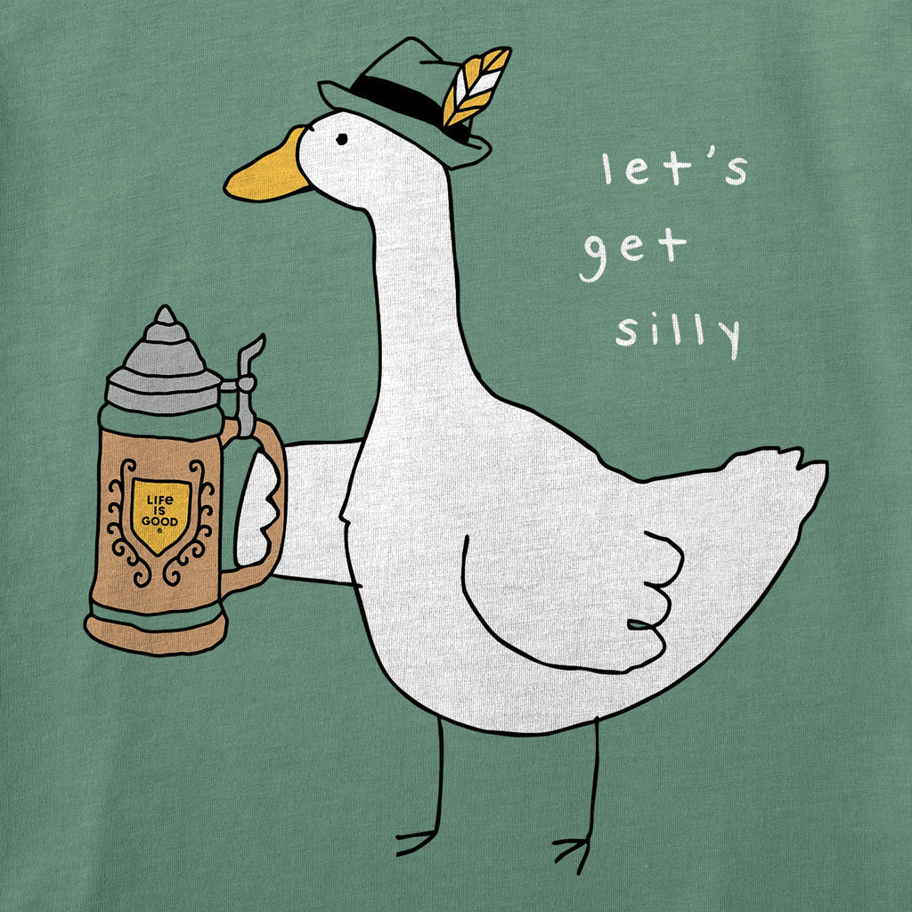 Men's Let's Get Silly Oktoberfest Short Sleeve Crusher Tee