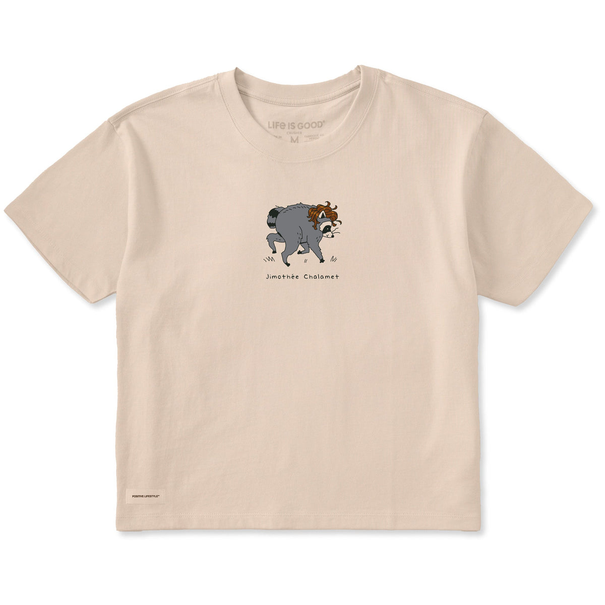 Women's Jimothee Chalamet Short Sleeve Crusher Boxy Tee product image 1