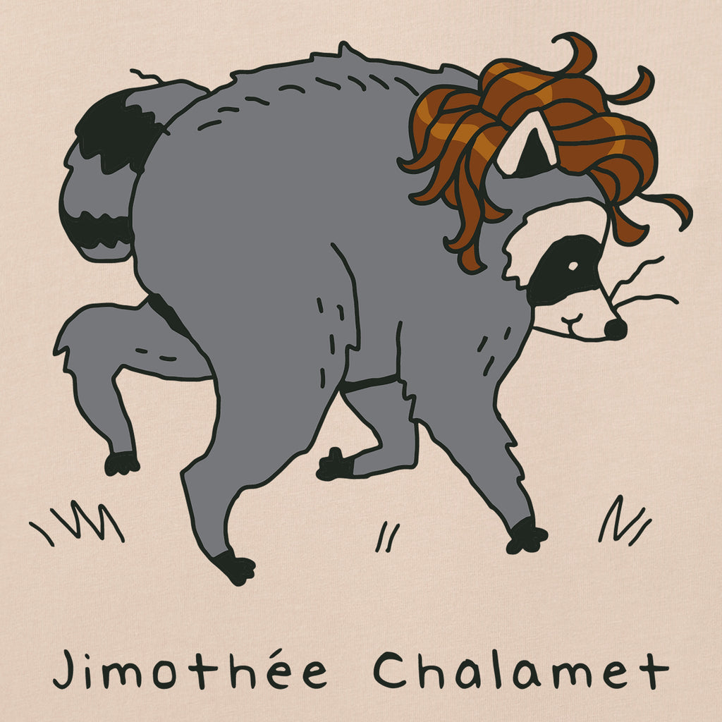 Women's Jimothee Chalamet Short Sleeve Crusher Boxy Tee product image 2