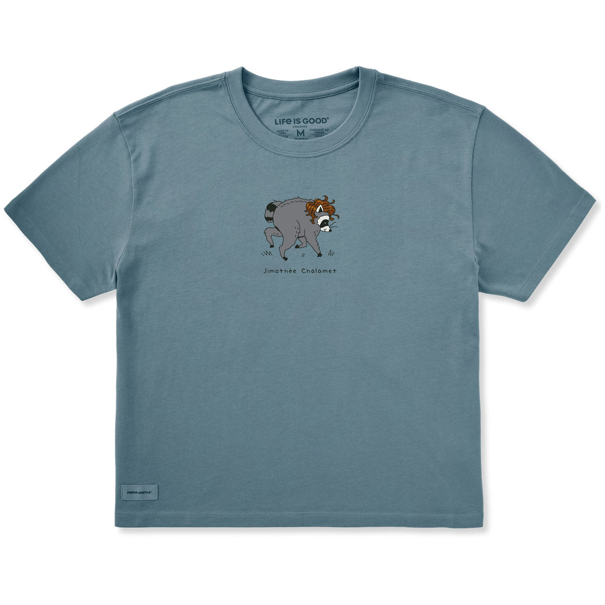 Women's Jimothee Chalamet Short Sleeve Crusher Boxy Tee product image 5